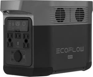 EcoFlow DELTA Mini Portable Power Station 882Wh CapacitySolar Generator1400W AC Output for Outdoor CampingHome BackupEmergencyRVoffGrid