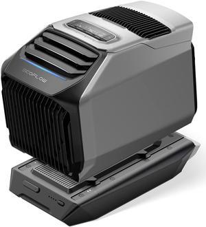 EcoFlow Portable Air Conditioner with Heat 5100 BTU for Outdoor WAVE 2, Air Conditioning Unit , Air Portable AC for Tent Camping/RVs or Home Use (Battery Included)