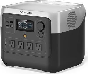 ECOFLOW Portable Power Station RIVER 2 Pro 768Wh LiFePO4 Battery 70 Min Fast Charging 4X800W XBoost 1600W AC Outlets Solar Generator for Outdoor CampingRVsHome Use