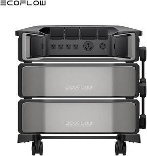 EcoFlow 12kWh Power Station: DELTA Pro Ultra with Extra Battery, 120/240V 7200W AC Output, Lifepo4 Home Battery Backup Expandable to 90kWh, Solar Generator for Home Use, Emergency, Camping, RV