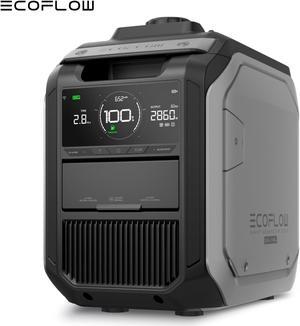 EcoFlow 2000W Dual Fuel Smart Generator, LPG & Gas Powered, Smart Control, Power Backup for Home Use, Emergency Power, Two AC Outputs, Compatible with DELTA 3 Series