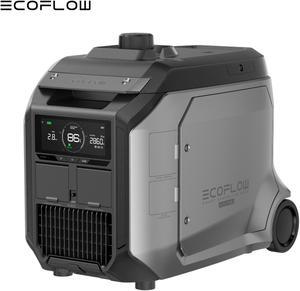 EcoFlow 3200W DC Fast Charging Dual Fuel Smart Generator with LPG and Gas Support, Smart Control, for Home Power Backup, Emergency, Compatible with DELTA Pro 3 / DELTA Pro