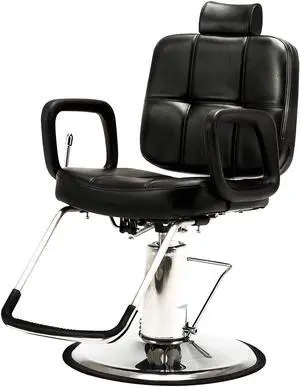 Artist Hand 360° Swivel Heavy Duty Hydraulic Recliner Barber Chair Tattoo Salon Chair Hair Stylist Shampoo Beauty Equipment