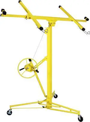 Artist Hand 16FT Drywall Lift Rolling Panel Hoist Jack Lifter Construction Tool