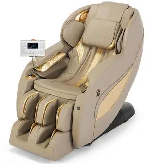 Massage Chair Full Body, Zero Gravity Massage Chair SL-Track Shiatsu Massage Recliner Chair with 12 Modes, Bluetooth Speakers, Body Scan, Heating, Foot Roller, AI Control, Airbags, Khaki