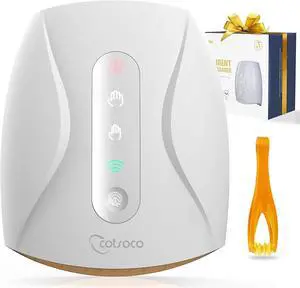 Electric Hand Massager with Heat, 3 Levels Cordless Accupressure Massager with Air Pressure Compress for Arthritis, Palm Massage, Finger Numbness Coldness Relief, Gifts for Parents and Women
