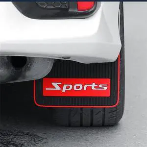 Furulu 2x Sports Universal Mud Flaps Mudflaps Splash Guards Fender Flares Front Rear For Car Pickup SUV Van Truck