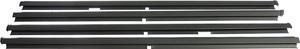 4x Outer Window Seal Molding Trim Weatherstrip For Jeep Grand Cherokee 99-04