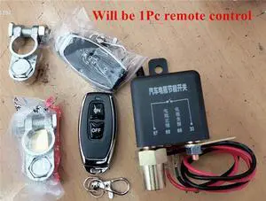 Paiying Wireless Remote 12V Car Battery Disconnect Power Cut Switch Control US