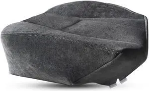 Acaigel Left Driver Bottom Seat Cover Cloth Dark Gray For Chevy Silverado 2003-2006