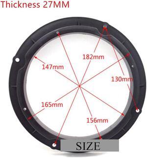 Pair 6.5" 6.75" Car Stereo Speaker Install Plate Mount Adapters for some Kia Hyundai