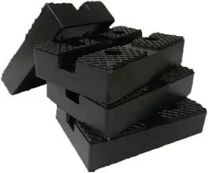 Paiying 4x Heavy Duty Rubber Car Lift Pad Hold up to Sharp Sub-frames &Pinch Weld Points