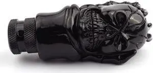 Furulu Car Truck Fitting Metal Skull Head Manual Transmission Gear Shift Lever Handle