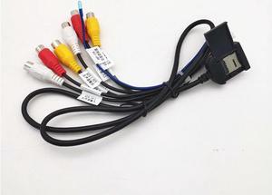 Furulu 20-pin Extended Interface RCA AUX-IN/OUT Cable With 4G SIM card slot For Android Head Unit Stereo