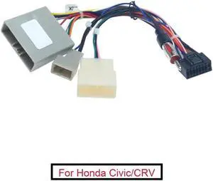 Acaigel 16 Pin Android Audio Radio Stereo Wiring Cable Adapter For Honda CRV Civic 06-09
