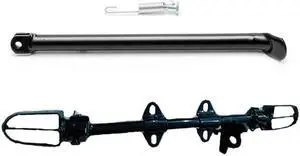 19" Motorcycle Mount Kickstand Side Foot Peg For 110cc 125cc 140cc Pit Dirt Bike