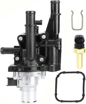 Acaigel COOLANT THERMOSTAT HOUSING For 09-11 CHEVY AVEO AVEO5 /Pontiac G3 1.6L