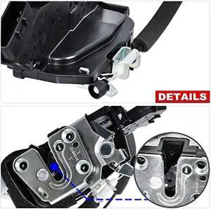 Paiying Door Lock Latch Actuator For Nissan Juke 2011-2017 L4 1.6L Rear Left Driver Side