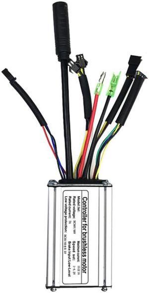 Furulu 48V 36V 15A Controller For 250W 350W Brushless Motor Ebike Electric Bicycle
