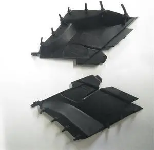 Yassdwbn Left & Right Engine Hood Hinge Cover For Honda Fit Jazz Hatchback GD 2003-2008