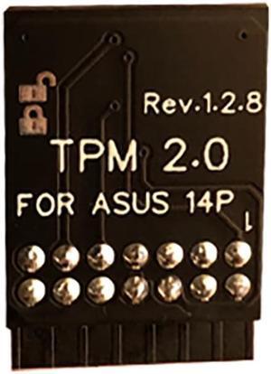 1PC TPM 2.0 Security Module For ASUS Motherboard 14 Pin LPC Card Windows 11