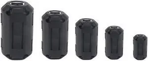 22PCS Snap on Ferrite Core Bead Choke Ring Cord RFI EMI Noise Suppressor Filter