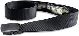 Travel Security Belt Hidden Money Pouch Wallet Pocket Waist Belt Hidden Cash Belt