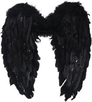 Angel Fairy Feather Wings Halo Gothic Cosplay Christmas