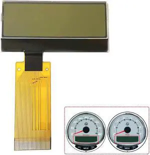Furulu LCD Display For Mercury Smartcraft SC1000 Speed & Tach Multifunction Gauge 99-18