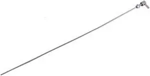 Yassdwbn Silver Stainless Steel 470mm Car SUV Heater Fuel Gas Gasoline Tank Pick up Pipe