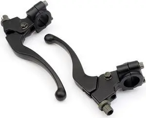 Acaigel Pair 22mm Dirt Pit ATV Bike Brake Lever Perch Clutch For Honda Suzuki USA Stock