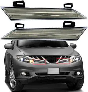 Acaigel 2Pcs Left+Right Side Headlight Reflector Panel For Nissan Murano 2009 - 2014 Acaigel 2Pcs Left+Right Side Headlight Reflector Panel For Nissan Murano 2009 - 2014