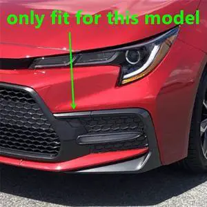 Yassdwbn Car Front Bumper Left Tow Hook Eye Cap Cover For 2020-2021 Toyota Corolla SE/XSE