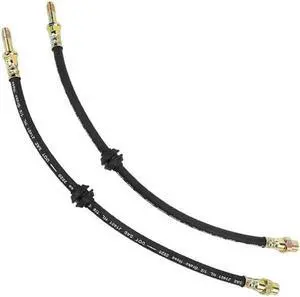 2Pcs Front Brake Hose Pipe For BMW Z4 E85 E46 3 Series 34321165587, 34326766966