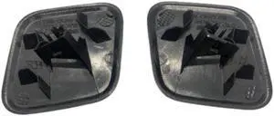 Yingshan 1 pair of Headlight Washer Nozzle Cover For Ford Focus 2015-2018