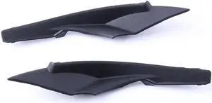 Yassdwbn 2Pcs Front Windshield Cowl Trim Cover Panel For Mitsubishi Lancer Evo 2008-2017