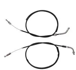 Yassdwbn Push Pull Throttle Cable Set For Honda CB400 CB550 CB750 FT500 Shadow Aero 750