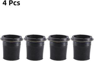 Furulu 4Pcs Fuel Injector Nozzle Holder Seal 23681-30010 For Toyota Hilux