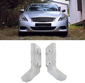 Yingshan Pair Front Bumper Mounting Bracket For Infiniti G37 2008-2013 Q60 2014-2015