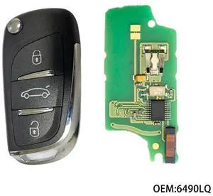 Furulu Intelligent Remote Control Car Key Assembly 6490Lq For Peugeot 408 Rcz