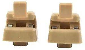 Yingshan 2Pcs 12681000127101 Car Sun Visor Clips Holders For Mercedes