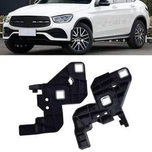 FYUU R+L Radiator Support Headlamp Bracket # 2536201800 For Mercedes GLC300 2016-2018