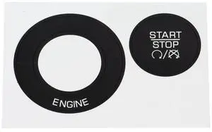 Paiying Ignition Push Button Start Stop Repair Decal Sticker For Dodge Charger 2011-2014