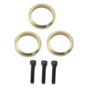 Furulu Copper Exhaust Gasket O Ring with Screws Set For Yamaha Snowmobile Nytro, Vector, Rage and Venture four stroke three cylinder models