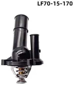 Paiying Thermostat & Housing For 07-15 Mazda 3 BK BL 2.0 5 CR CW LF70-15-170, LF7015170