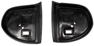 Yassdwbn Left + Right Exterior Mirror Gasket Rubber Seals Set For Mercedes Benz W203 W211