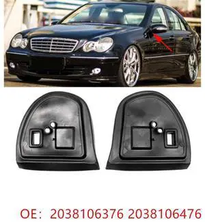 Paiying Exterior Mirror Gasket Rubber Seals Left + Right For Benz W203 W211 2038106376