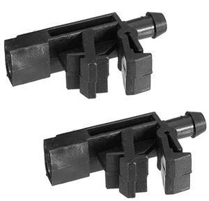 Furulu 2Pcs Rear Windshield Wiper Washer Jet Nozzles For Peugeot 406 605 Citroen 643889