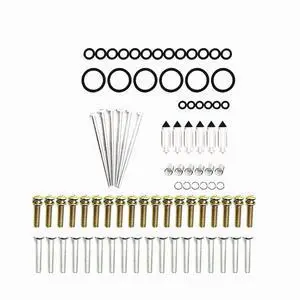 Yingshan 6 Set Carburetor Rebuild O-rings Gaskets Needle Kit for Honda GL1500CD Valkyrie