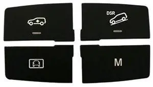Yingshan 4 Pcs Replacement Center Switch Button For Mercedes Benz ML GL GLE GLS W166 X166